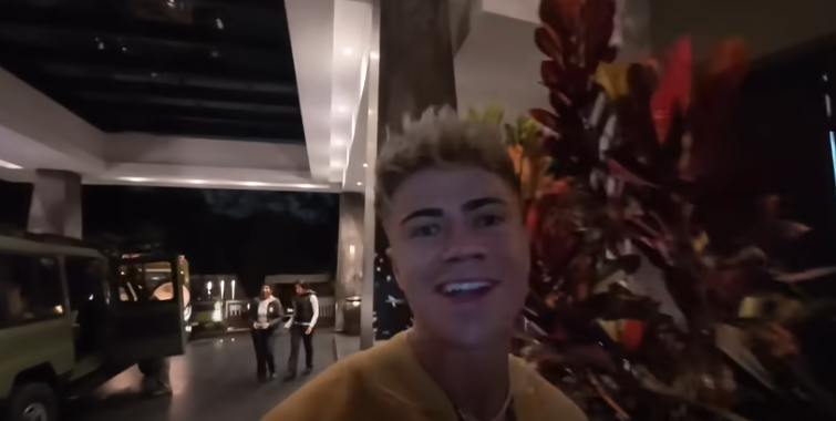 British YouTuber Dylan Page is in Kenya